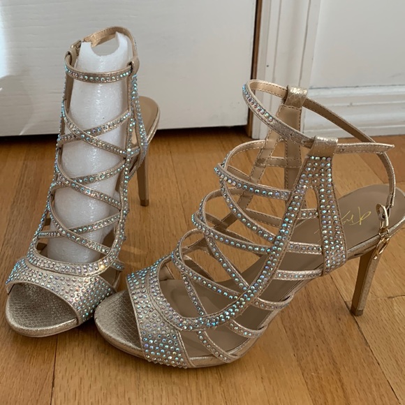 Thalia Sodi Shoes - Rhinestone heels